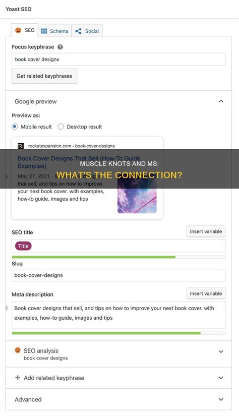 Muscle Knots And Ms: What's The Connection? | CyVigor