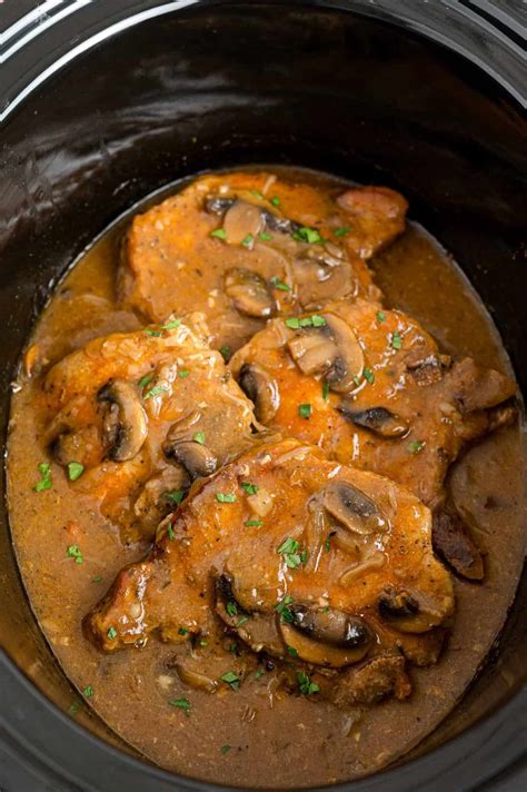 Slow cooker pork chops with gravy easy pork chops recipe – Artofit