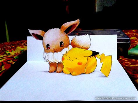 Image result for 3D Pokemon Drawing Tutorial