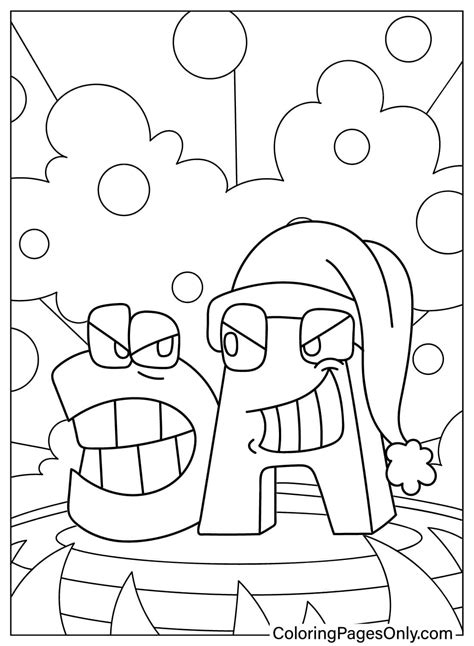 Funny 71 Alphabet Lore Coloring Pages for Kids and Adults