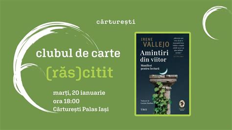 (răs)citit | ianuarie | 2026 | Amintiri din viitor, de Irene Vallejo ...