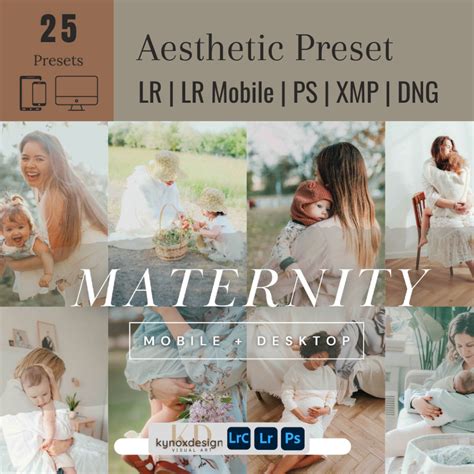 [Lightroom Preset] Aesthetic Preset - Maternity for LR/LR(mobile)/PS ...