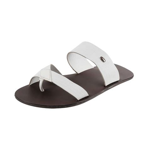 Metro Men Leather Chappals (16-9192) : Amazon.in: Shoes & Handbags