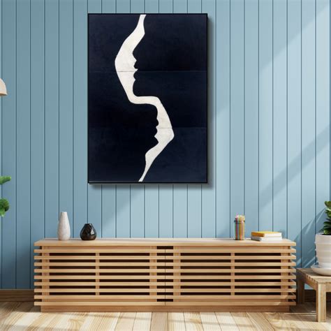 Buy Noir Leather Wall Art- Handcrafted Wall Decor | Enchanteur Designs