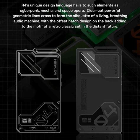 HiBy R4 Portable DAP with Four ES9018C2M DAC – Concept Kart