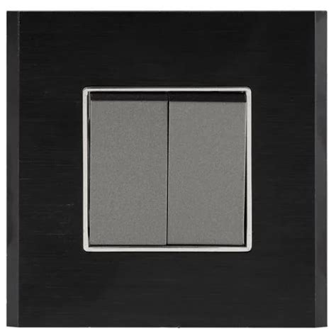 Crabtree Signia Grande Charcoal Black Metal Outer Plate Wholesale Price ...