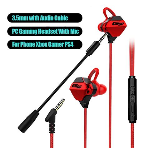 Adium (3.5mm) G10-A PC Gaming Headset Earphone Headphone with ...