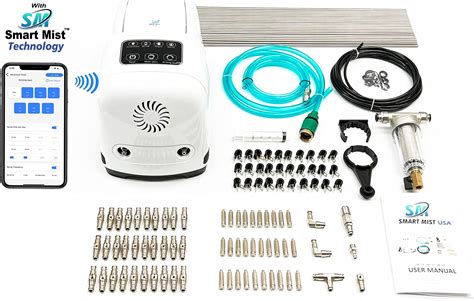 Amazon.com: The Patio Misting System Patio Misters Pro - Ultra Fine ...