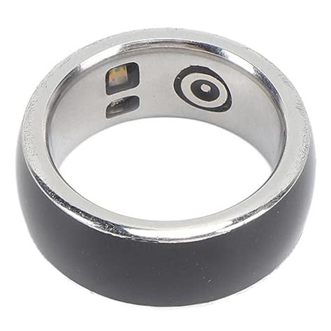 Health Ring, Stainless Steel Wearable Bluetooth Finger Smart Ring ...