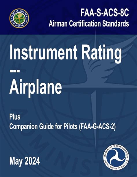 FAA-S-ACS-8C Instrument Rating – Airplane Airman Certification ...