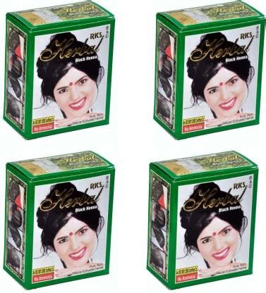 RKS Herbal Black Henna (PACK OF 4 BOX) - Price in India, Buy RKS Herbal ...