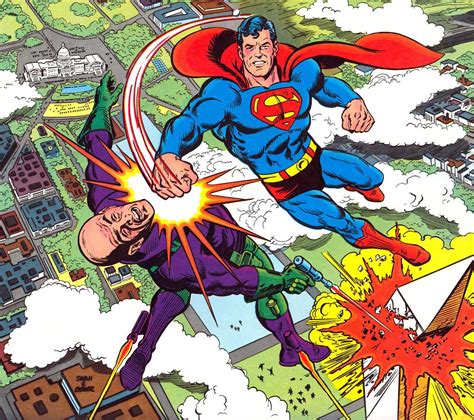 1977 Super DC Calendar for May: Superman vs Lex Luthor - Comic Art ...