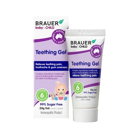 Brauer Baby & Child Teething Gel 20g - The Eco Mermaid