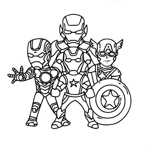 Avengers coloring pages - ColoringLib