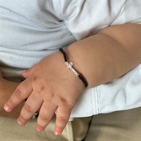 KIDS- (Single) Laddu Gopal Basuri 92.5 Silver Bracelet – Amaltaas