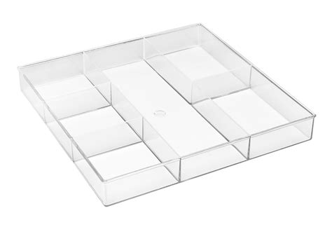 Whitmor 6789-3065 6 Section Clear Drawer Organizer - Walmart.com