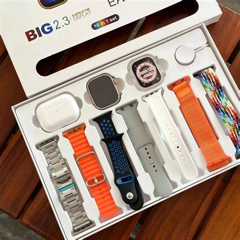 I20 ultra max suit smart watch set combination wrist earphone, watch ...