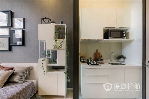 30平米单身公寓装修，现代风的装修着实迷人，小小户型功能俱全-中国木业网