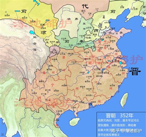 东晋地图 - 知乎