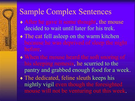 sentence structure | PPT