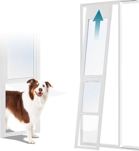 Amazon.com : MOPHOTO Dog Door for Sliding Glass Door, Adjustable Height ...
