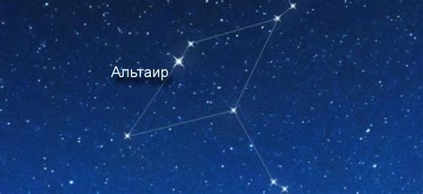 Созвездие Орёл: описание звёзд, схема, как найти на звёздном небе ...