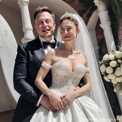 Elon Musk in Wedding Attire | Stable Diffusion Online