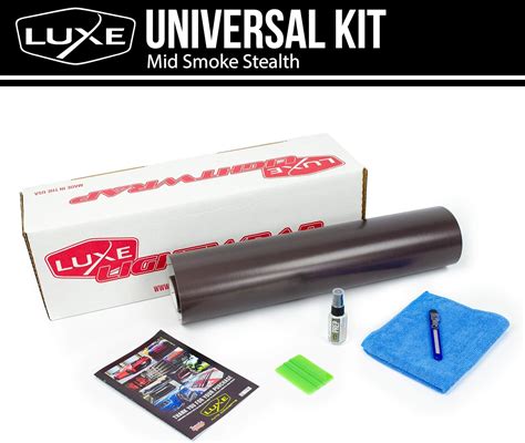 Buy Luxe LightWrap Mid Smoke Stealth Universal Headlight Tail Light ...