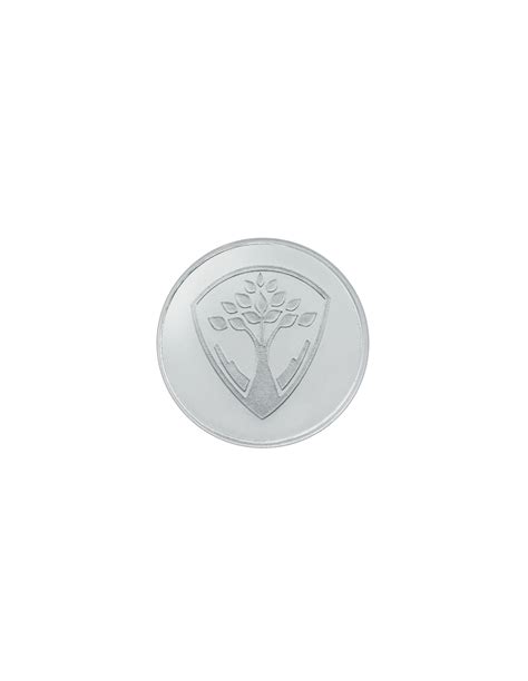 BRPL Bangalore Refinery Banyan Tree Silver Coin Of 10 Grams in 999 ...