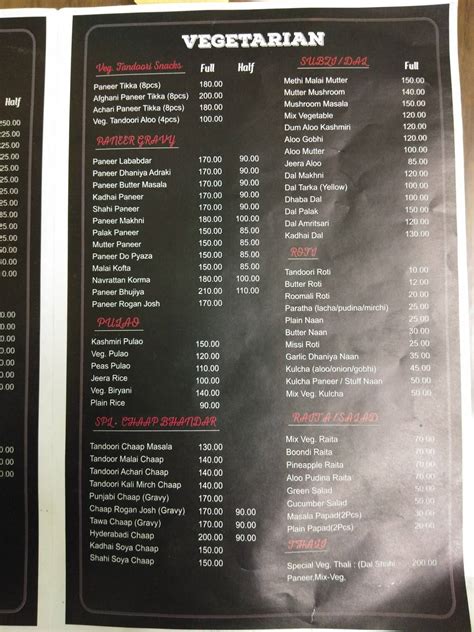 Menu at Total food court, New Delhi, Shop No. B-222/TFC