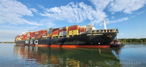 MSC VANESSA, Container Ship - Details and current position - IMO ...