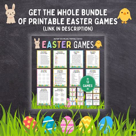 Easter Trivia Game, Printable Easter Game, Easter Activity for Kids ...
