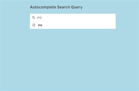 Autocomplete Search JavaScript CodePen 的图像结果