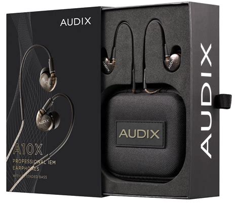Audix Debuts A10 and A10X Studio-Quality Earphones - Church Production ...