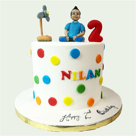 Baby & Fan | Custom Cakes | Crave by Leena, Bangalore