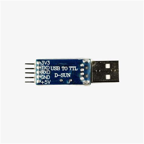 Buy PL2303 TTL to USB Converter Module / Serial Converter 5 Pin Module ...