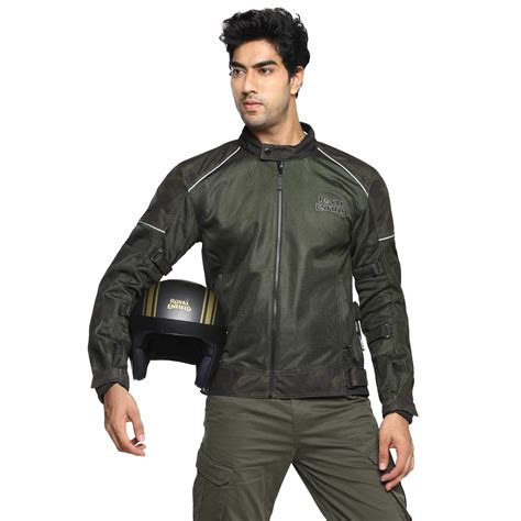 Royal Enfield Men's (JKSS20R01_Olive Camo_L) : Amazon.in: Car & Motorbike