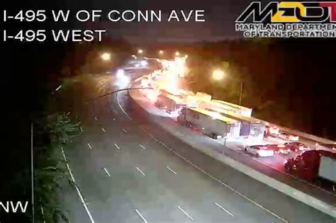 Maryland Interstate-495 crash leaves 1 dead, 9 injured | New York Post