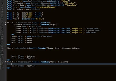 Image result for VR Script Roblox Console