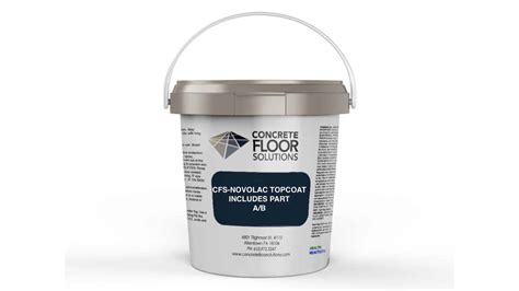 CFS-NOVOLAC EPOXY TOPCOAT – Concrete Floor Solutions