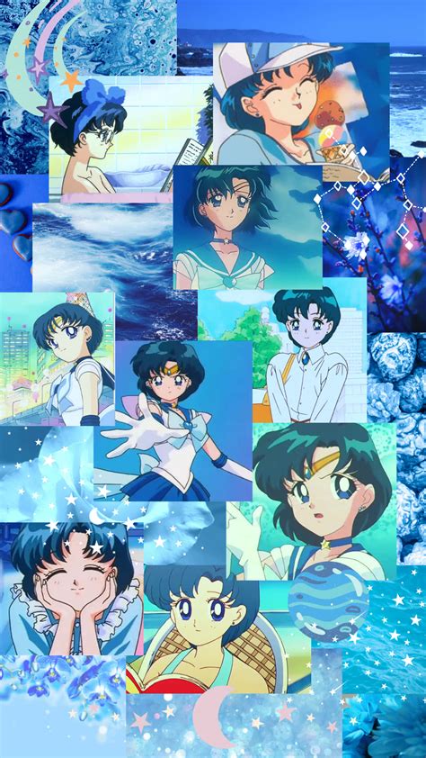 Download Sailor Mercury Moments Wallpaper | Wallpapers.com