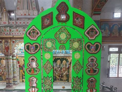 At the Navagam Swaminaran temple in Bhachau, the elders of Mumbai make ...