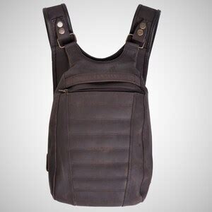 Buy Leather Backpack Black, Shoulder Carry on Bag, Backpack School ...