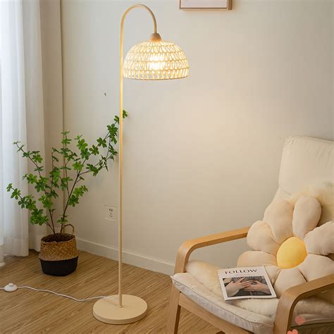 Rattan Arch Floor Lamp – Vakkerlight