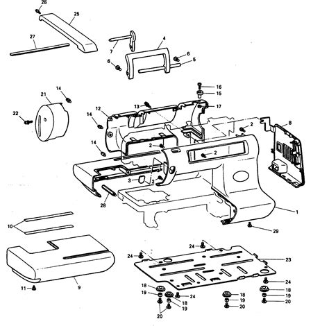 Image result for Brother Sewing Machine Parts