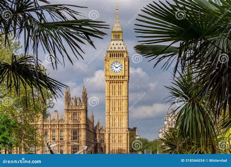A shot of the Houses of Parliament including the Elizabeth Tower which houses Big Ben