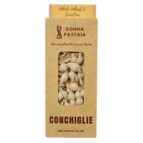 Buy Wholewheat and Semolina Conchiglie | Classic Pasta – Donna Pastaia