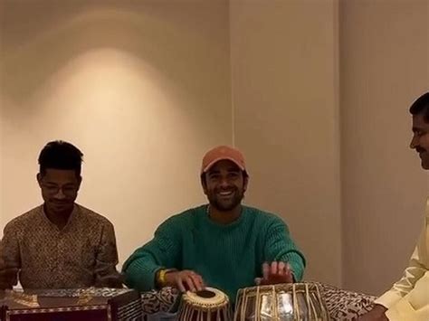 Pulkit Samrat shows off his tabla skills, shares life lessons through music
