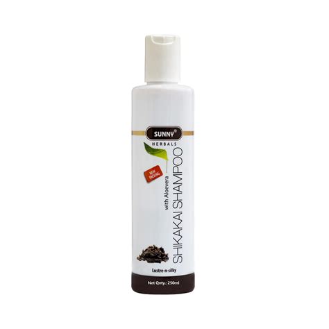 Buy Sunny Shikakai Shampoo With Aloevera and Herbs For Dull & Life-less ...