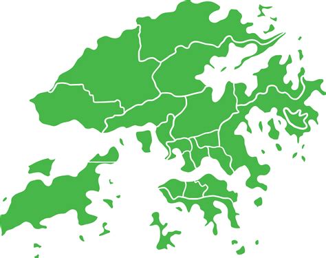 Doodle freehand drawing of Hong Kong city map. 65757217 PNG